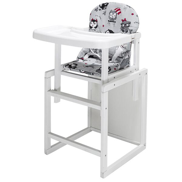 

Стульчик- трансформер Babyroom Пони-240 белый 625816