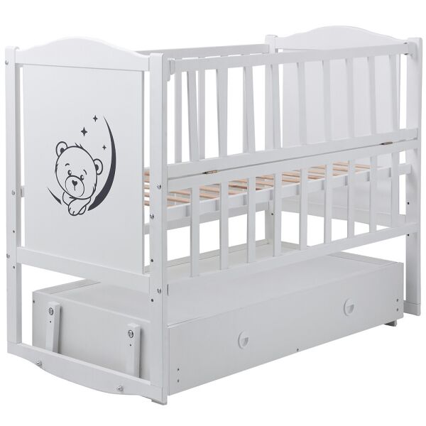 

Кровать Babyroom Тедди Т-03 белый 624693
