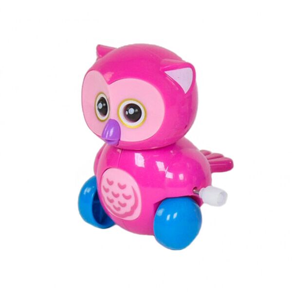 

Заводная игрушка "Сова" 6621 (Розовый)