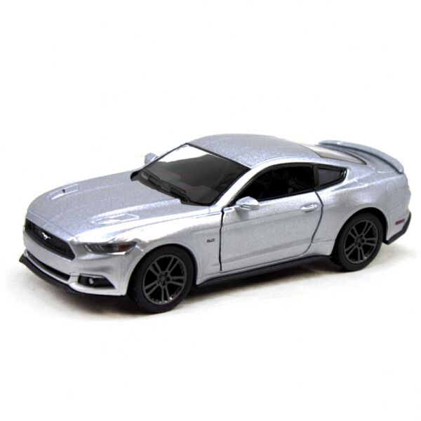 

Машинка Ford Mustang GT (2015) Kinsmart KT5386W, 1:38 (Серебристый)