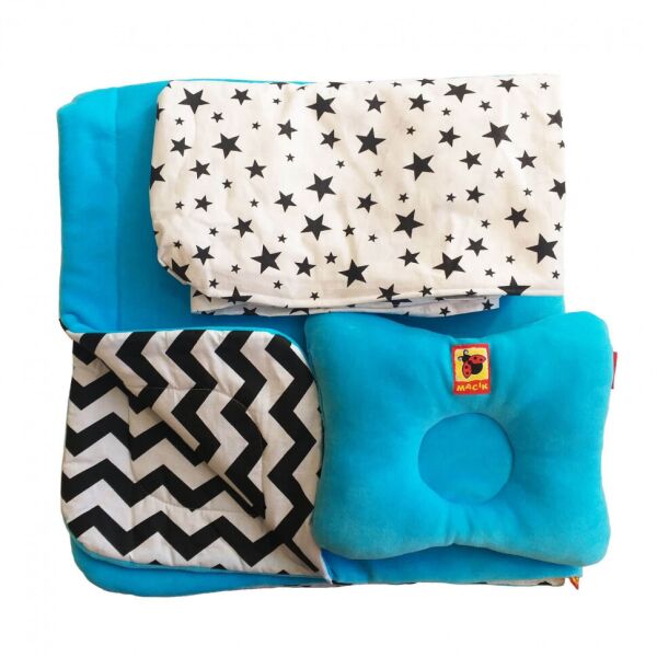 

Коплект Bed Set Newborn Macik MC 110512-10 подушка + одеяло + простыня