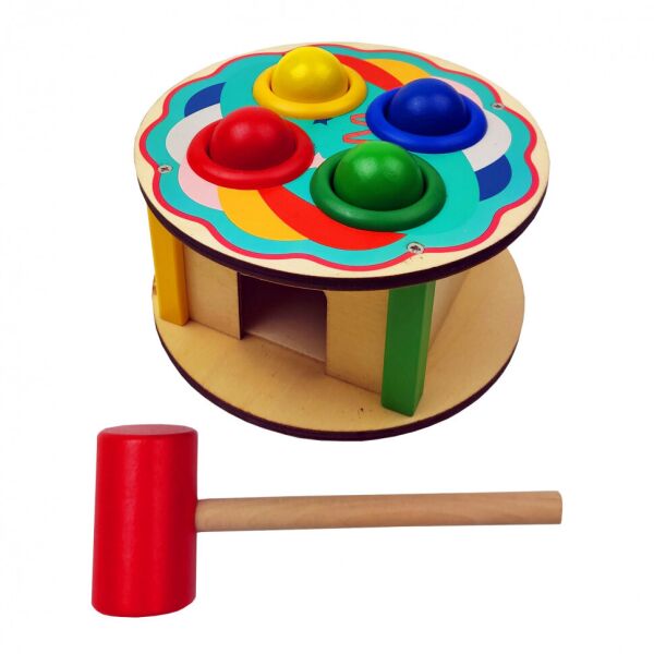 

Деревянная игрушка Стучалка Metr+ MD 1560 (Торт)