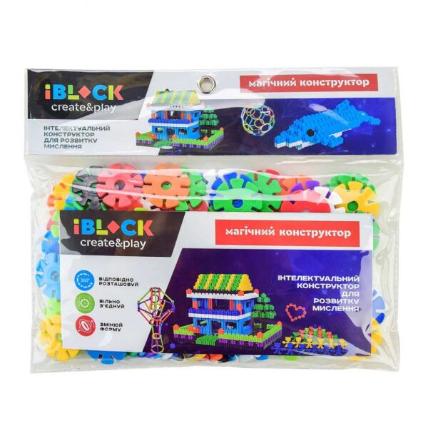 

Конструктор с нестандартными деталями IBLOCK PL-920-61
