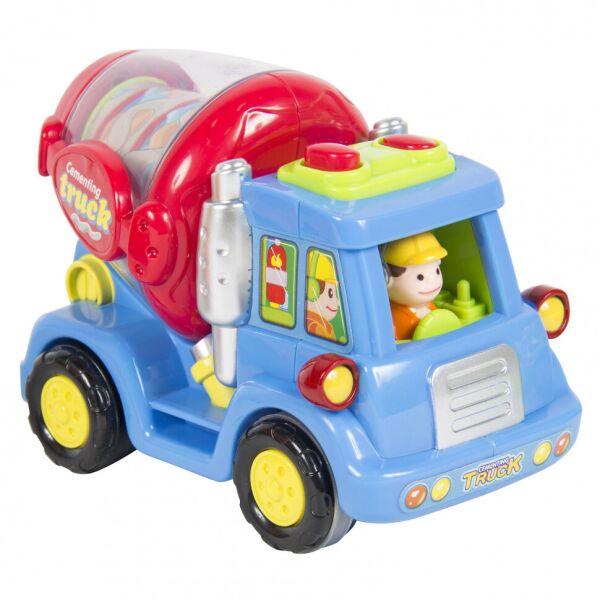 

Спецтехника инерционная Limo Toy 386 ABC инерционная, 12см (Бетономешалка)