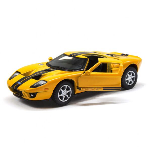 

Машинка Ford GT 2006 Kinsmart KT5092W инерционная, 1:36 (Желтый)