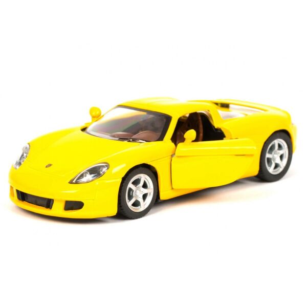 

Машинка Porsche Carrera GT Kinsmart KT5081W инерционная, 1:36 (Желтый)