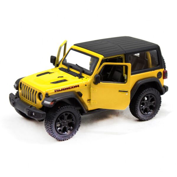 

Машинка Jeep Wrangler Hard Top Kinsmart KT5412WB инерционная, 1:34 (Желтый)