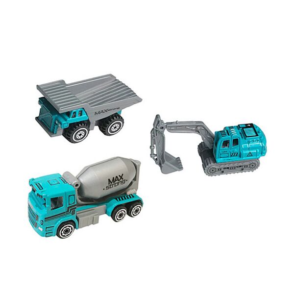 

Набор металлических машинок Стройтехника ZhongSheng Toys 86605-3B