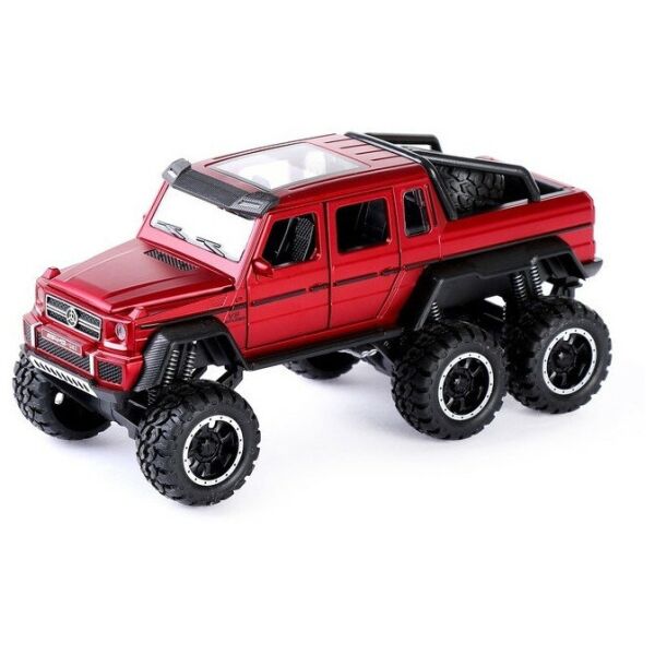 

Модель машинки Mercedes-Benz G63 АвтоПром 7692 1:32, металл (Красный)