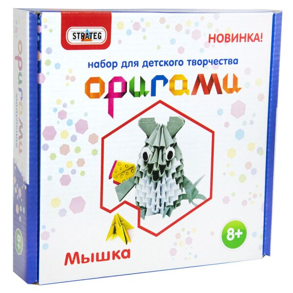 

Модульное оригами "Мышка" Strateg 203-3 рус