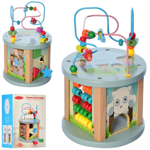 

Деревянная игрушка Развивающий центр Bambi MD 2125