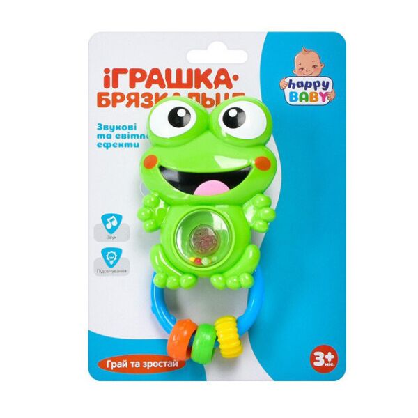 

Детская погремушка Limo Toy HB 0018A-B-C-D (Жабка)