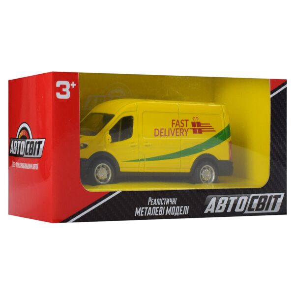 

Машина инерционная Автосвіт AS-2247 10 см (Желтый)