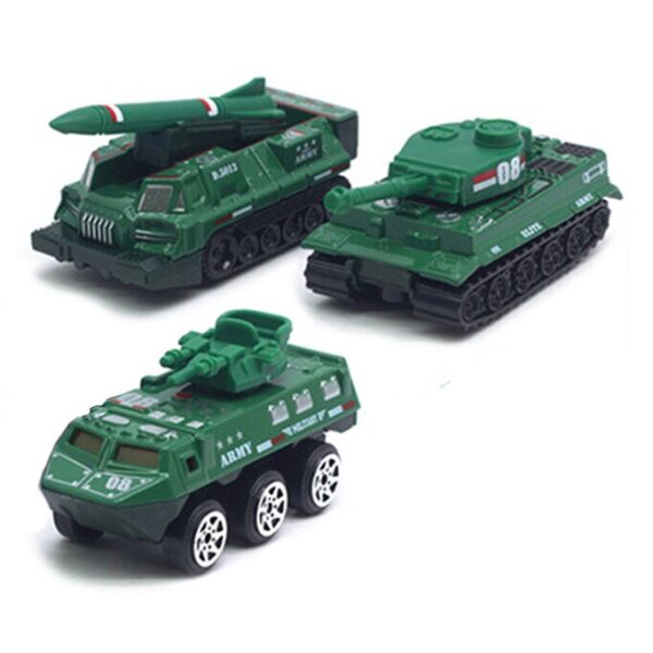 

Набор металлических машинок Военная техника ZhongSheng Toys 86606-3A