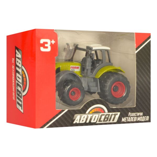 

Игрушечный Трактор Автосвіт AS-1960 7 см (Салатовый)