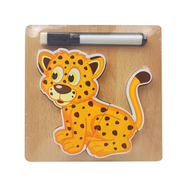 

Деревянная игрушка Пазлы Bambi MD 2525 (Тигр)
