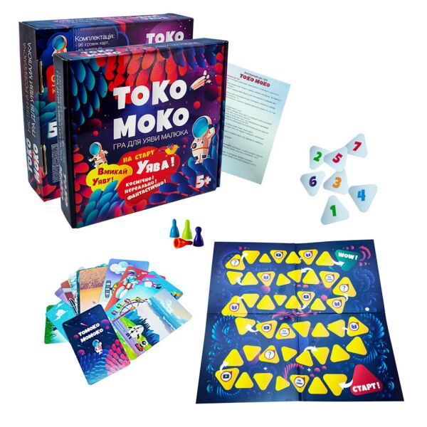 

Настольная игра "Токо-Моко - игра на воображение" Strateg 30257 укр