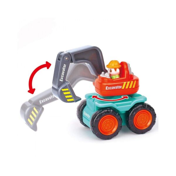

Игрушка машинка Строительная техника Hola Toys 3116C (Экскаватор)