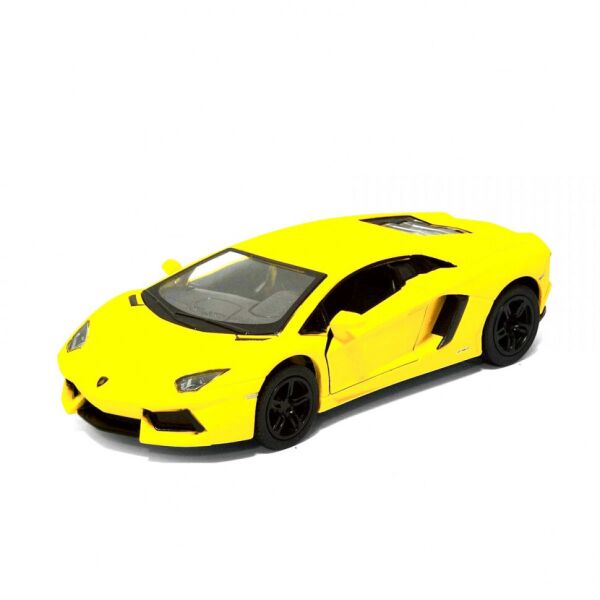 

Машинка Lamborghini Kinsmart KT5370W инерционная, 1:36 (Желтый)