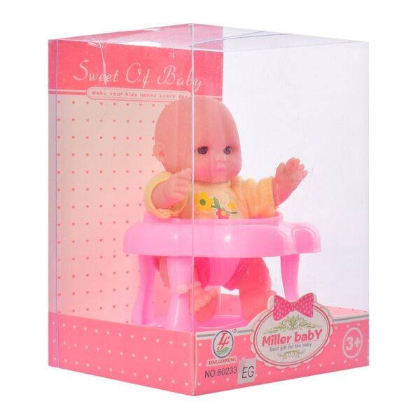 

Пупс Bambi 60233EG (Розовые ходунки без шапки)