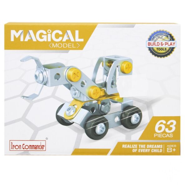 

Металлический конструктор "Серия Строители" Build and Play Tools 816B-3 (Бревнозахват)