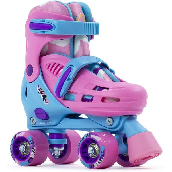

Детские ролики квады SFR Hurricane III Pink-Blue р 35.5-39.5 (rk4366)