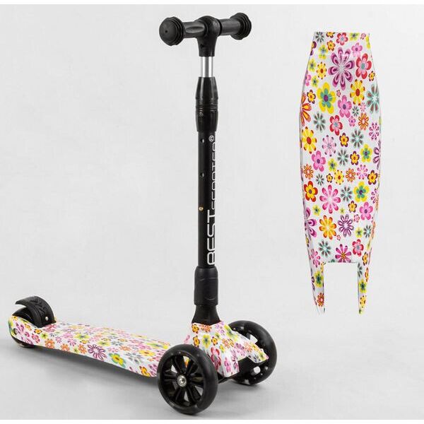 

Детский Трехколесный самокат Best Scooter Smart Maxi Цветы (wo7513)