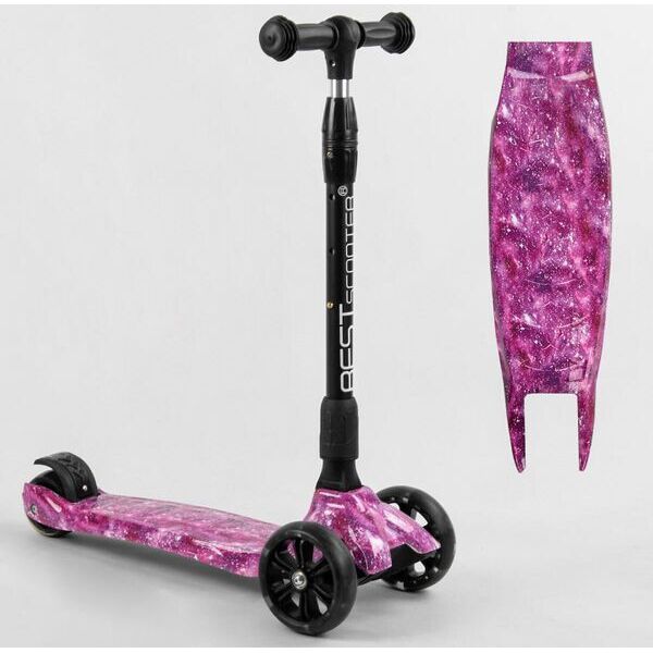 

Детский Трехколесный самокат Best Scooter Smart Maxi Космос (wo7516)