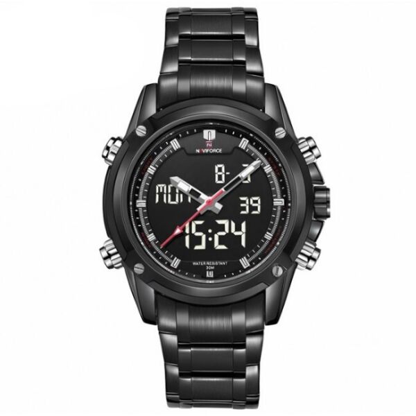 

Мужские часы Naviforce 9050 Aero Black Gray