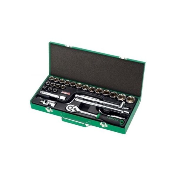 

Набір інструментів Toptul 1/2" 26од. (6-гр.) (GCAD2601)