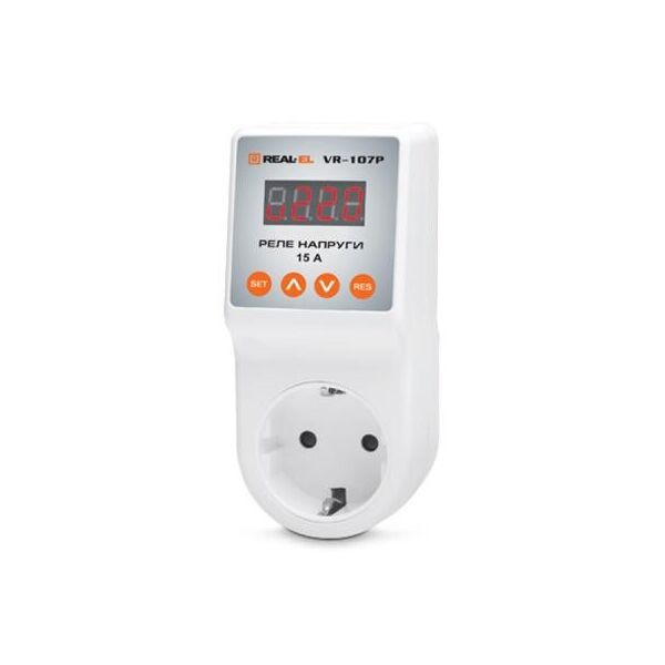 

Реле напруги REAL-EL VR-107P, white (EL122300008)