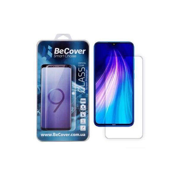 

Скло захисне BeCover Xiaomi Redmi Note 8T Crystal Clear Glass (704526)