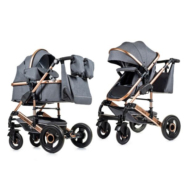 

Универсальная коляска трансформер Ninos Freelander, Grey