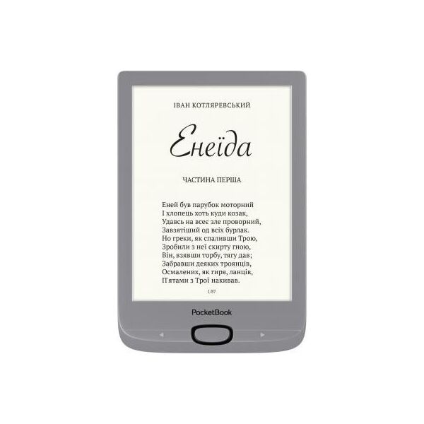 

Електронна книга Pocketbook 616 Basic Lux2, Silver (PB616-S-CIS)