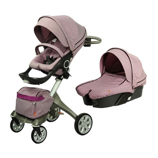 

Универсальная коляска DSLAND V6 Light purple фиолетовый