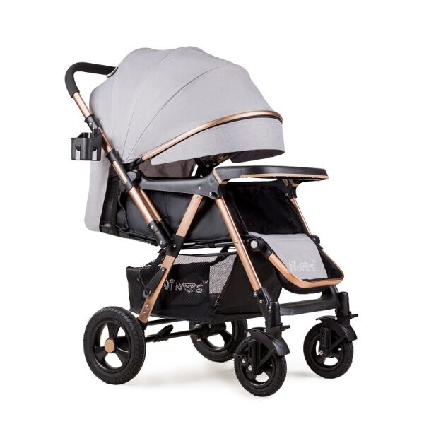

Прогулочная коляска Ninos Maxi, Light Grey new