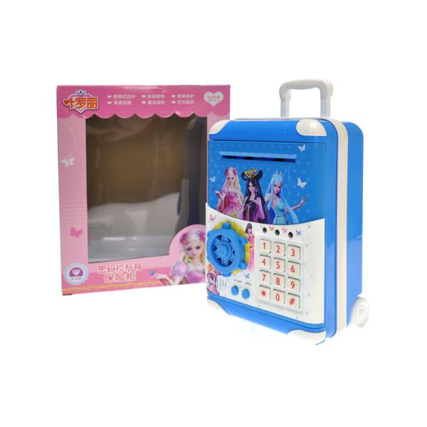 Сейф "Princess" музыкальный, со светом WF-3003YL р.18 * 10,8 * 22,7см