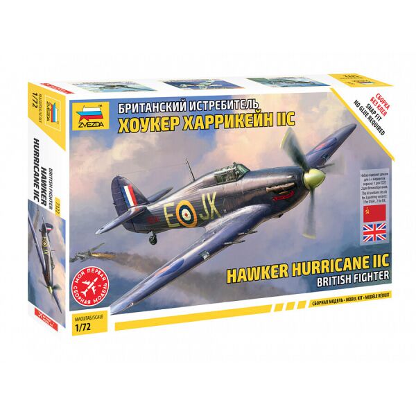 

Британский истребитель Хоукер Харрикейн IIC 1/72