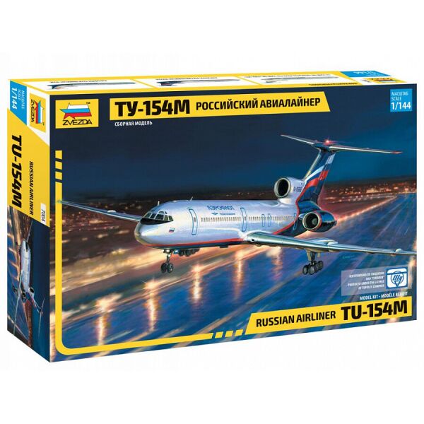 

Российский авиалайнер ТУ-154М 1/144