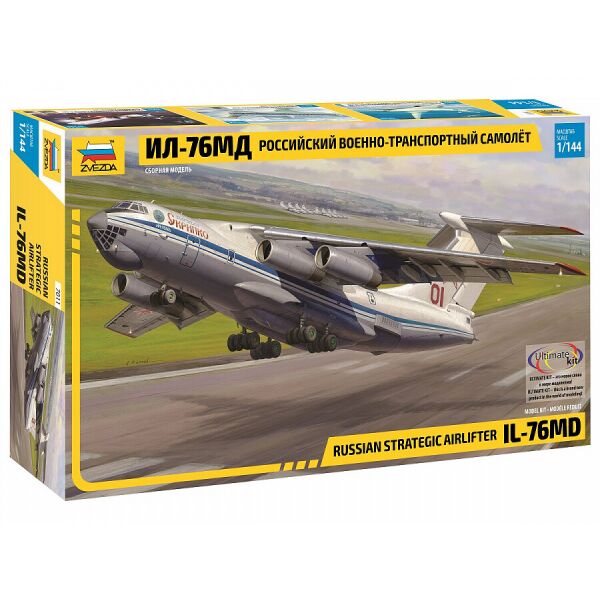 

Военно-транспортный самолёт Ил-76МД 1/144