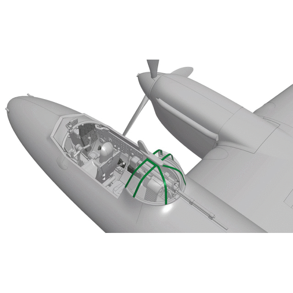 

Американский военно-транспортный самолет C-130H 1/48