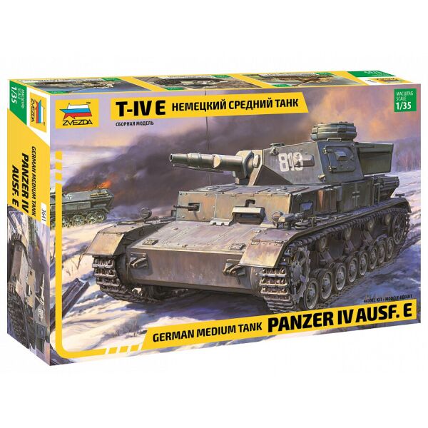 

Немецкий средний танк Т-IV E 1/35