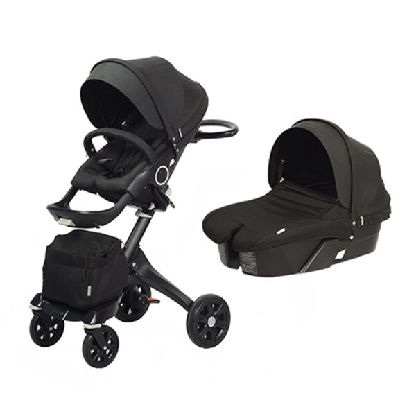 

Универсальная коляска DSLAND Xplory V6 all black черный