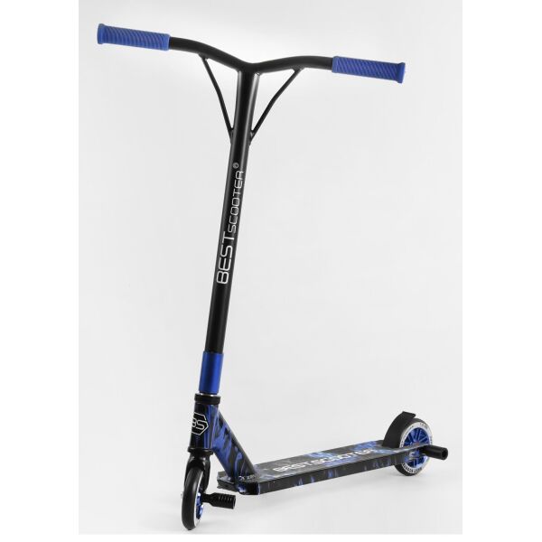 

Самокат трюковый Best Scooter HIC-система, с пеги 74609 Black-Blue (74609)