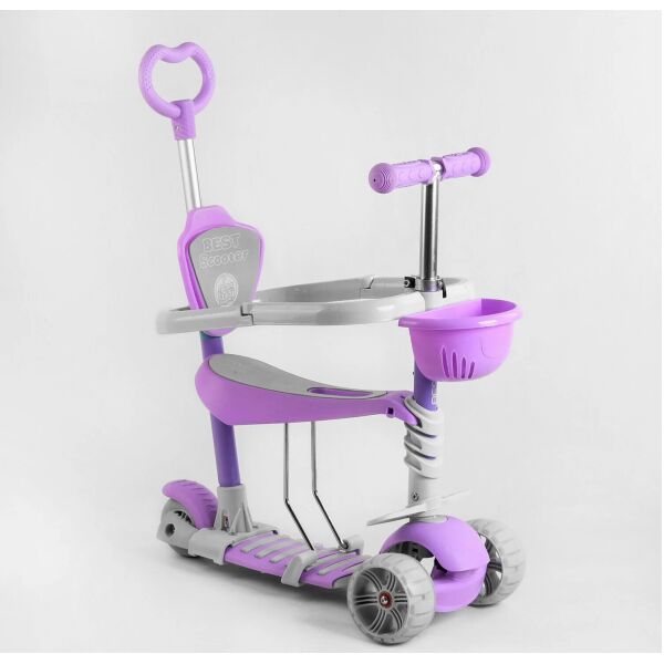 

Самокат 5 в 1 Best Scooter B-4125 Purple (B-4125)