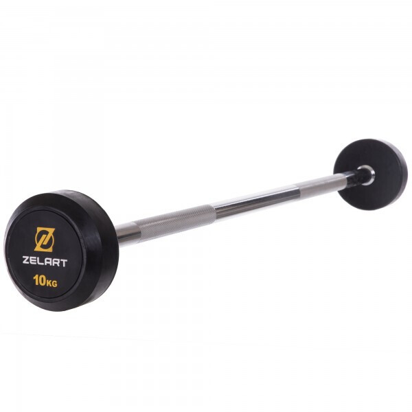 

Zelart обрезиненная Rubber Coated Barbell TA-2685-10 10кг