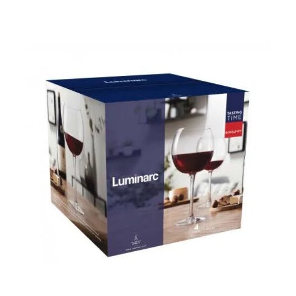 

Набор бокалов для вина Luminarc Tasting Time Burgundy 650мл 4 шт MLM-P6816-1