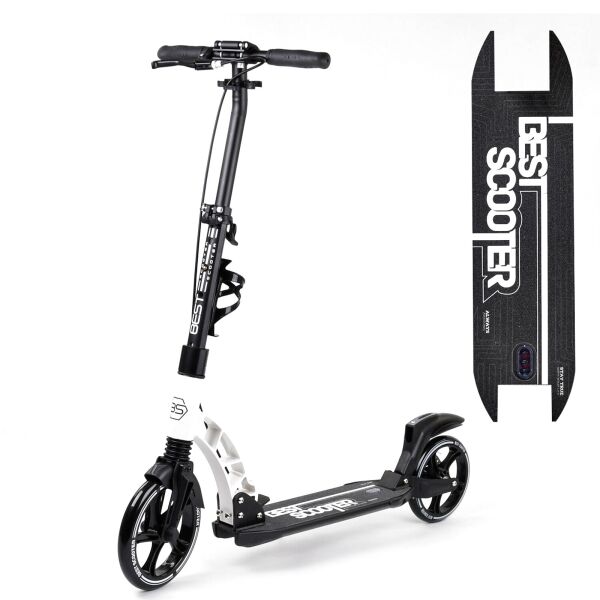 

Самокат Scooter Бело-черный 6900066346828