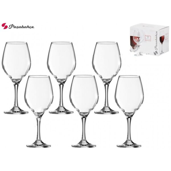 

Набор бокалов для вина Pasabahce MHL-440265 Amber 365 мл 6шт