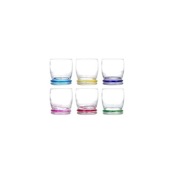 

Набор бокалов Luminarc Cortina Rainbow низкие 310мл 6 шт 40410 MLM-N0754
